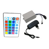 Controle C/ Fonte Controladora Para Fita Led Rgb 3528 E 5050