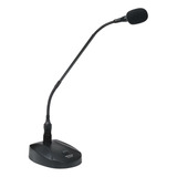 Microfone De Mesa Sk Mc558 Gooseneck Com Base Skypix Cor Preto