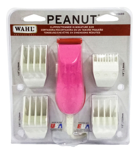 Rasuradora Terminadora Wahl Peanut Custom Pink Versión 110v