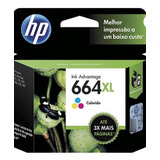 Cartucho Hp F6v30ab Color 664xl 8ml