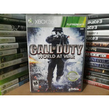 Jogo Detiro Call Of Duty World At War Xbox 360 Original
