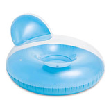 Colchon Sillon + Respaldo Inflable De Alberca Piscina Intex Color Multicolor