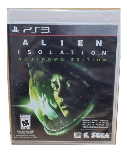 Alien Isolation  Ps3 En Excelente  Estado Dr Games