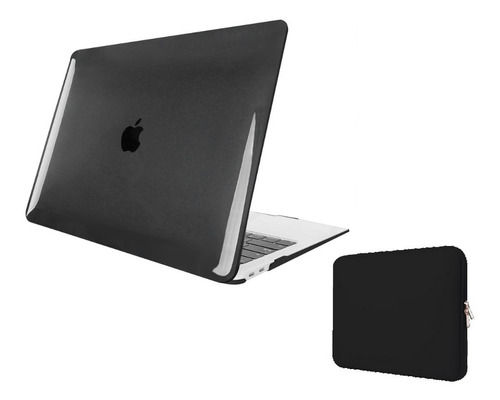 Conj Capa Para Macbook Pro 13 Chip M1 A2338 + Neoprene Nf-e