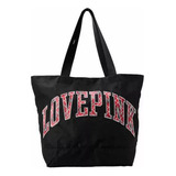 Bolso Importado Negro Love Pink Victoria's Secret