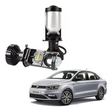 Focos Kit Lupa Led Y6 Carro Vento Volkswagen Proyector 16000