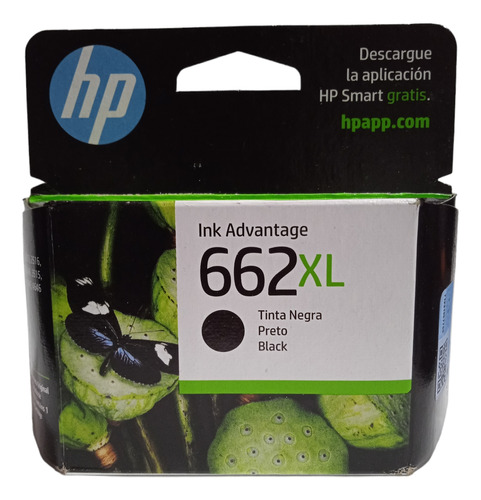 Cartucho Tinta Hp 662xl Negro Cz105al Original 