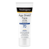 Neutrogena Age Shield Face Sunscreen, Spf 70, 3 Fl Oz
