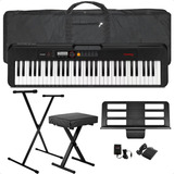 Organo Teclado Casio Ct-s195 5/8 Usb Pie Funda Pedal Banco