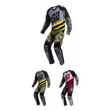 Jm Conjunto Motocross Ls2 Mx Naranja Amarillo Rojo 50% Off