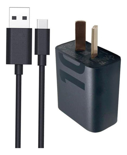 Cargador Motorola Original 10w + Cable Usb A Tipo C