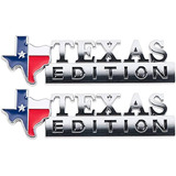 Pegatina Para Puerta Lateral Con Emblema De Texas Edition, 2
