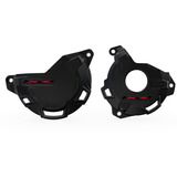 Tapas Cubre Motor Embrague Encendido Honda Tornado Xr F3d