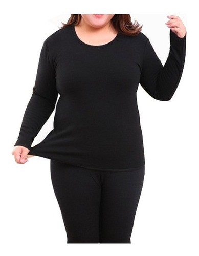 Segunda Pele Térmica Frio Neve Pelucia Plus Size Blusa Calça