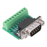 Conector Db9 Macho Adaptador Bornera Pcb Serie Rs232 Rs485