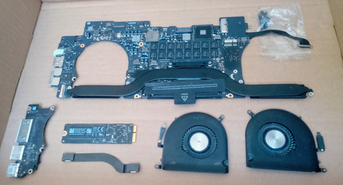 Logic Board Macbook 2013 A1398 Emc 2881 I7 2.8 Ghz 16 Gb Ram