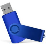 Pen Drive 64 Gb Azul Usb 2.0 Flash