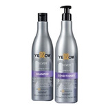 Shampoo Y Acondicionador Yellow Silver Alfaparf