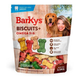 Barkys Biscuits + Omega 3 Y 6, Premios Anti Sarro 2.5 Kg