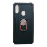 Funda Case Diseño Uso Rudo Robot Black Para Zte V10 Vita 