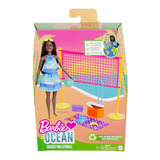 Red De Beach Volleyball Barbie Con Accesorios
