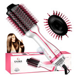 Escova Secadora Gama Glamour Pink Brush 1300w Ceramic + Nf 