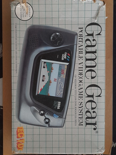 Game Gear Caixa Manual Completo