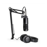 Audio Technica At2020pk Pack Auricular Mic Boom Palermo
