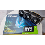 Placa De Video Nvidia Geforce Rtx Zotac 3070ti Trinity 8gb