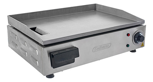 Chapa Lanches Elétrica Grill 50x35 Cozinha Profissional Inox