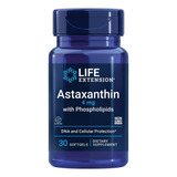 Life Extension Astaxantina Con Fosfolípidos 30 Cápsulas Blan