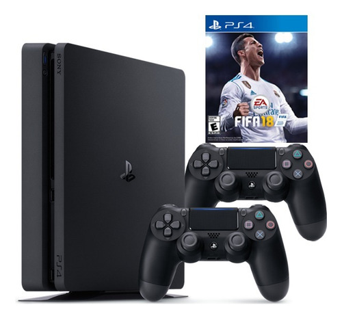 Sony Playstation 4 1tb Ps4 Slim +fc 2024- Com Nf E Garantia