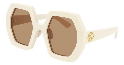 Gucci Gg0772s 002 Fashion Inspired Ivory White Cafe
