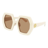 Gucci Gg0772s 002 Fashion Inspired Ivory White Cafe