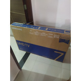 Tv Samsung 4k Nu49un7100, Linha Series 7, Tela Trincada 