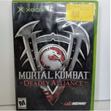 Mortal Kombat Deadly Aliance Original Xbox Clássico 