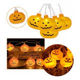 Guirnalda Halloween Led Esqueleto Calabaza Calavera Luminoso Color De Las Luces Calabazas - Him-73