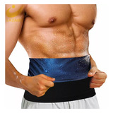 Faja Abdominal Hombre De Entrenamiento Cintura Sauna Térmica