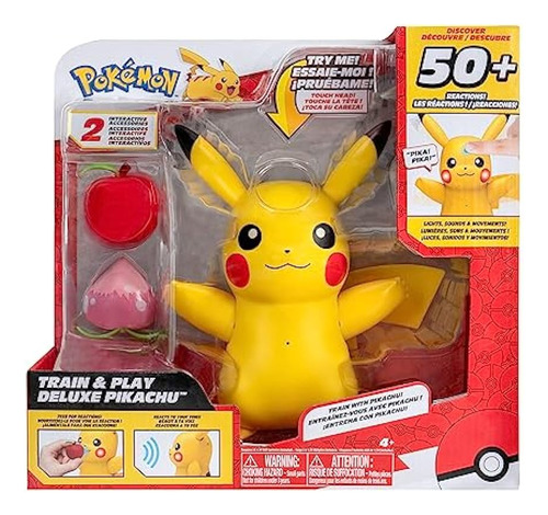 Figura Pikachu Con Luces Y Sonido Juguete Pokemon ;o