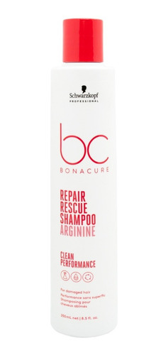 Shampoo Bonacure Schwarzkopf Profesional Repair Teñidos X250