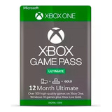 Xbox Game Pass Ultimate 12 Meses - Series X/s, One, Pc