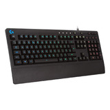 Teclado Logitech G213 Membrana Gamer Rgb Usb 2.0 Español 