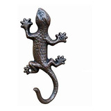 Gancho De Pared Decorativo De Hierro Fundido - Gecko De Hier