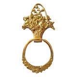 Porta Toalhas  Banheiro Bronze Cesto  Flores Argola Dobravel