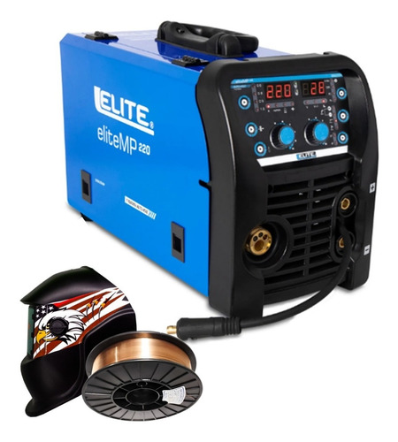 Soldador Multiproceso 220a 110/220v Elite Mp220