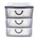 Organizador Plastico 12.5cm X 17.5cm X 4cm C/u Cajon        