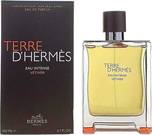 Hermes Terre D'hermes Eau Intense Vetiver Edp 200ml Volumen De La Unidad 200 Ml