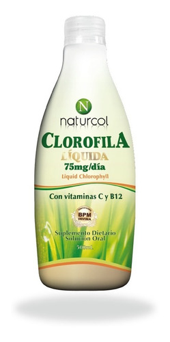 Clorofila Liquida Con Vitamina C Y B12 Na - L a $20