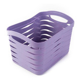 Canasta Organizadora Grande Color Morado