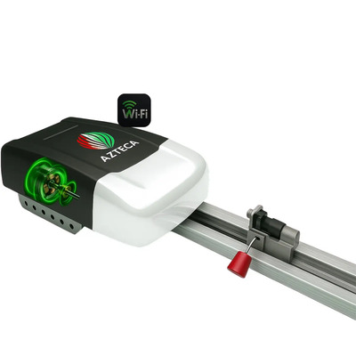 Motor Porton Electrico Mazteca Drive Ic600w Color Negro\u002Fverde Incluye 2 Controles Remotos Botonera De Pared | Meses sin interés